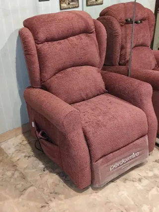 Poltrona elettrica reclinabile 180°, 2 motori