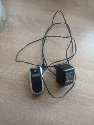 Telefono Cellulare Motorola Flip Nero/Argento