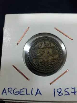 Moneda antigua de Argelia