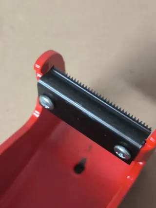 Dispensador cinta embalaje rojo nuevo