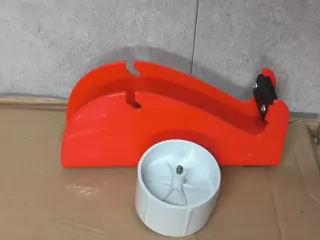 Dispensador cinta embalaje rojo nuevo