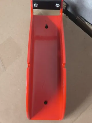 Dispensador cinta embalaje rojo nuevo