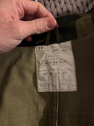 Giacca Militare Vintage Originale Camouflage