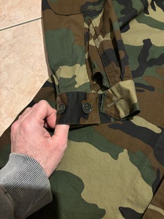 Giacca Militare Vintage Originale Camouflage