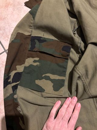 Giacca Militare Vintage Originale Camouflage