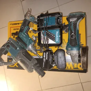 Kit Herramientas Eléctricas Makita y DeWalt