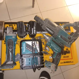 Kit Herramientas Eléctricas Makita y DeWalt