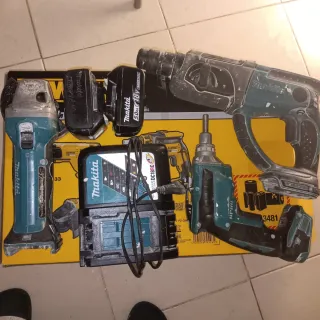 Kit Herramientas Eléctricas Makita y DeWalt