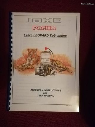 Manual motor IAME Parilla Leopard 125cc TaG