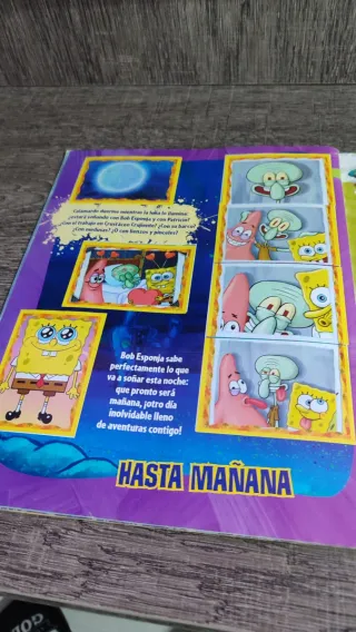 Álbum Cromos Bob Esponja