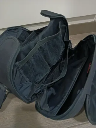 Neceser BabyBjörn Negro/Gris