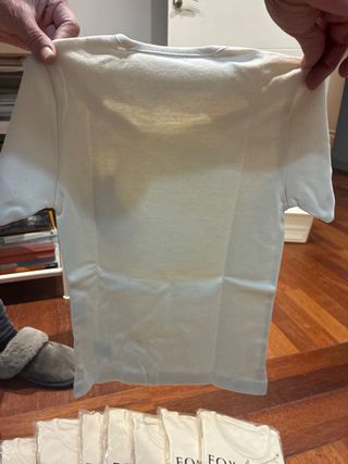 Pack 11 Camisetas Algodón 100% Beige - Fox Fibre