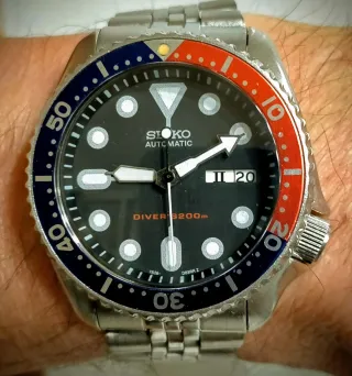 Seiko SKX009J Diver Japón 7S26-0020B
