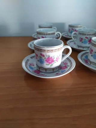 6 tazas café