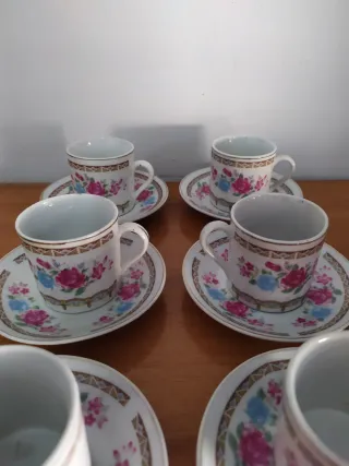 6 tazas café