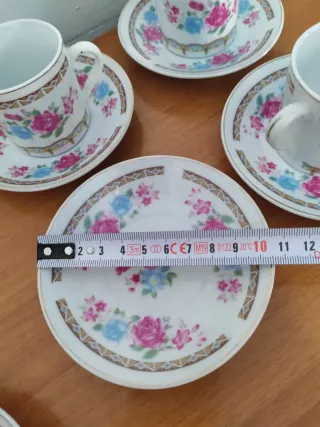 6 tazas café