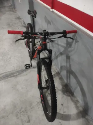 Bicicleta BH Expert Talla M Negra/Roja