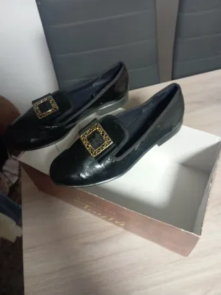 Zapato fallero negro talla 39