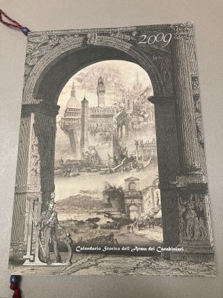 Calendario Arma dei Carabinieri