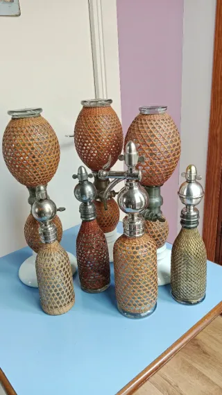 Sifones Franceses de Colección. Briet Sparklets.