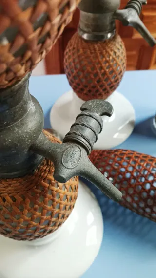 Sifones Franceses de Colección. Briet Sparklets.