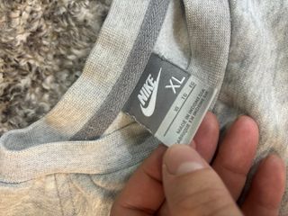 Sudadera Nike Gris Bordado Talla XL
