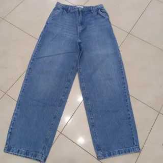 Jeans Terranova Vita Alta Baggy Tg 40