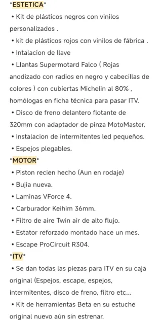 Beta RR 125cc 2T Supermotard