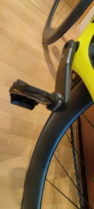 Bicicleta de carretera Cannondale system six.