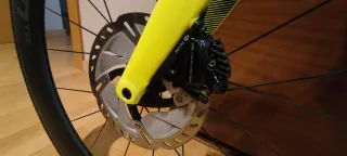 Bicicleta de carretera Cannondale system six.