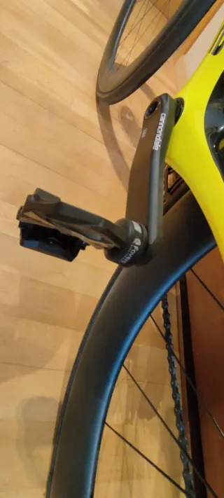 Bicicleta de carretera Cannondale system six.