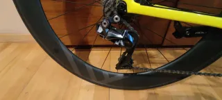 Bicicleta de carretera Cannondale system six.