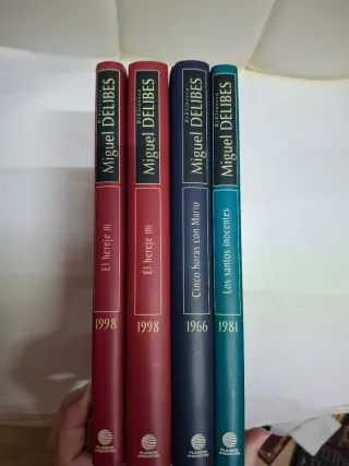 Lote de libros Miguel Delibes
