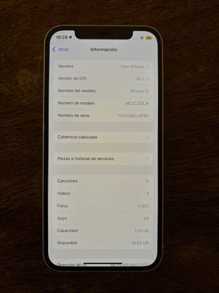 iPhone 12 128GB Blanco