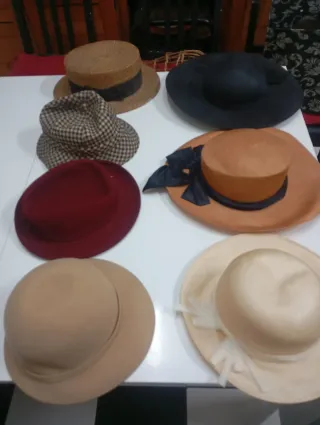 SOMBREROS DE MUJER LOTE 1