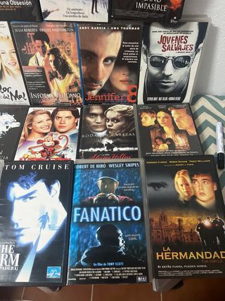 Lote 7-15 Títulos VHS Varios Géneros