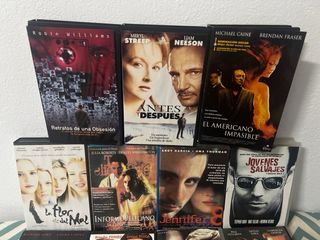 Lote 7-15 Títulos VHS Varios Géneros