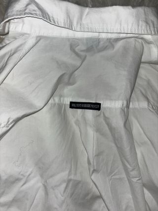 Camisa Polo Club Blanca Manga Larga