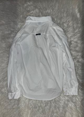 Camisa Polo Club Blanca Manga Larga