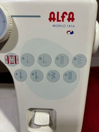 Máquina de coser Alfa 1416 como nueva