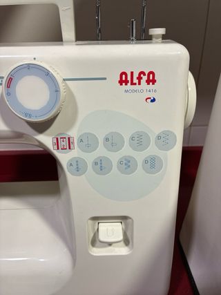 Máquina de coser Alfa 1416 como nueva