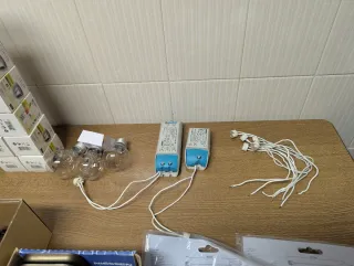 Lote material eléctrico variado