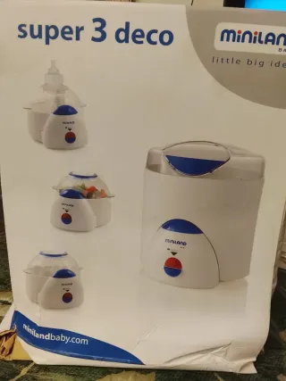 Esterilizador Miniland Super 3 Deco