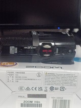 Grabadora Zoom H2n Profesional