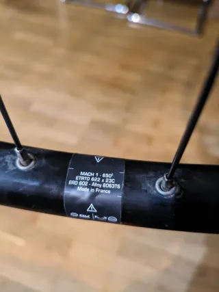 Llanta delantera Klixx Mach1 29" 23c TR QR 9mm Al