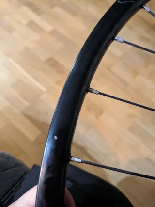 Llanta delantera Klixx Mach1 29" 23c TR QR 9mm Al