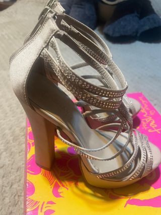 Sandalias Fiesta Talla 36 Strass