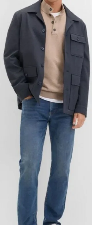 Chaqueta Cortefiel Punto Talla L Nueva