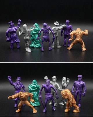 7 Figuras Monstruos HTLV