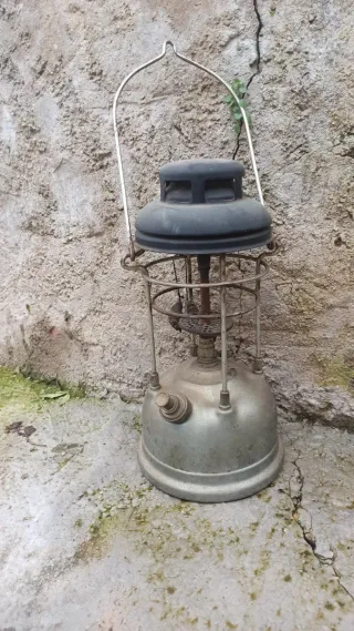 Lámpara Presión Antigua Estilo Industrial